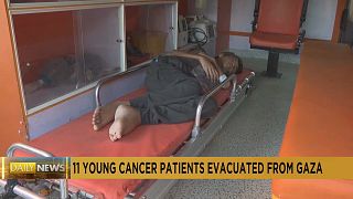 11 young cancer patients evacuated from Gaza for treatment